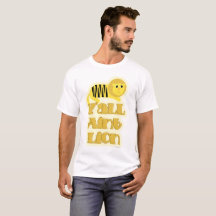 Du är inte Lejon Ljuskartad Tecknad Slogan