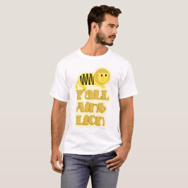 Du är inte Lejon Ljuskartad Tecknad Slogan Tröja