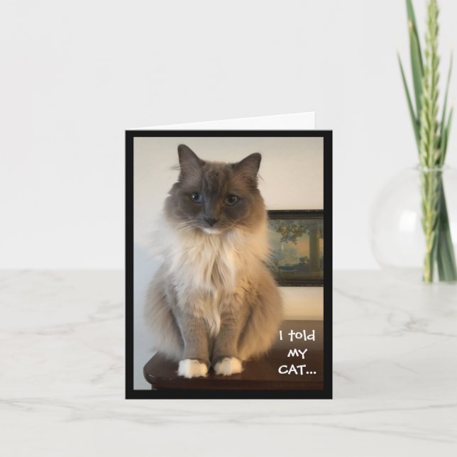 Du är inte min chef, säger vem kort (Framsida)