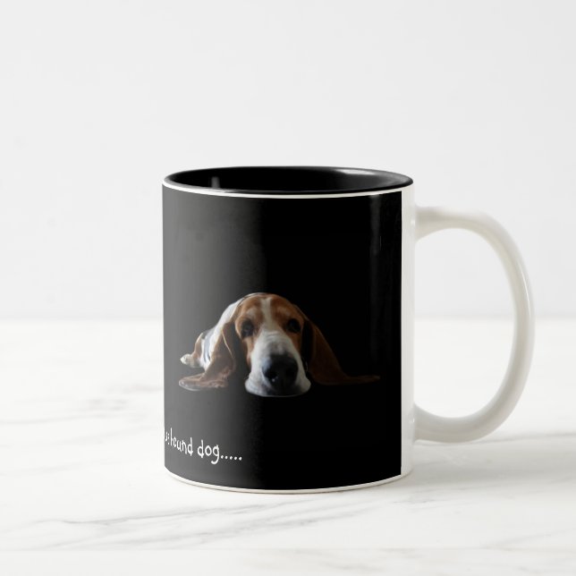 Du är inte nothin utan en hundhund Två-Tonad mugg (Höger)