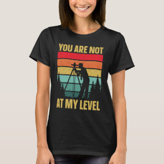 Du är inte på min nivå-undersökning t shirt