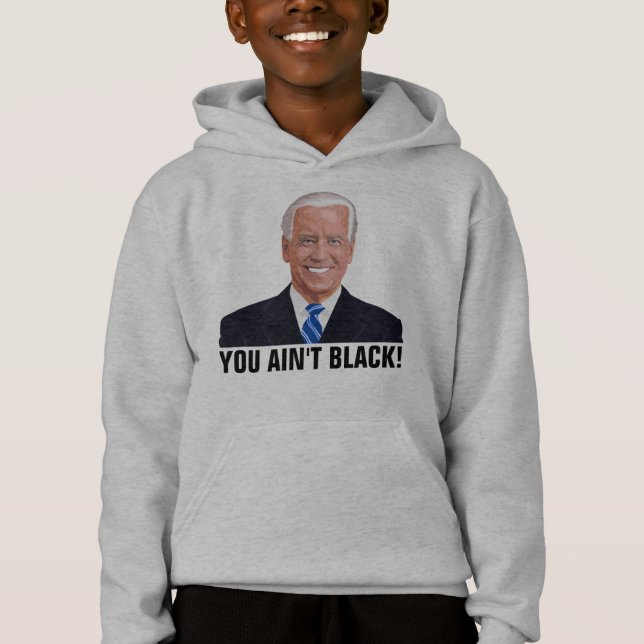 DU ÄR INTE SVART! FUNNY JOE BIDEN T-SHIRTS (Framsida)