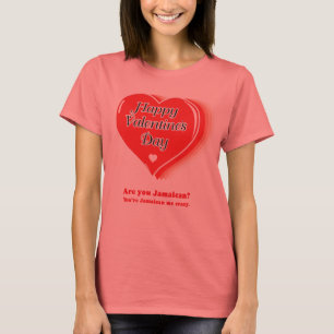 DU ÄR JAMAICAN ME CRAZY T SHIRT