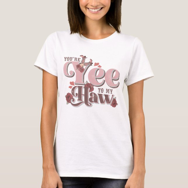 Du är ju med i min haw Funny T Shirt (Framsida)