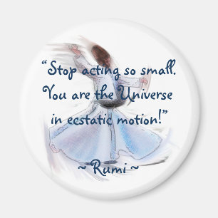 Du är ju universum! RUMI:s poetiska visdom Magnet