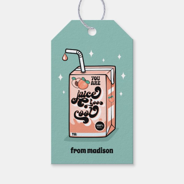 Du är jude för Coola Classroom Valentine Presentetikett (Framsidan)