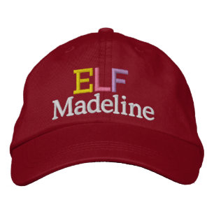 Du är jultomtens Elf Cap av SRF Broderad Keps