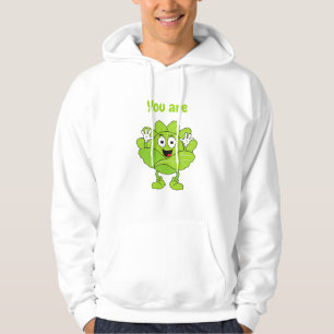 du är kål hoodie