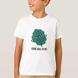Du är Kale-in Me Funny Veggie Kale Pun T Shirt