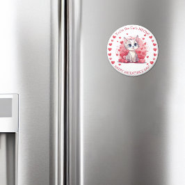 Du är Kats Meow Small Kid's Class Valentine Magnet