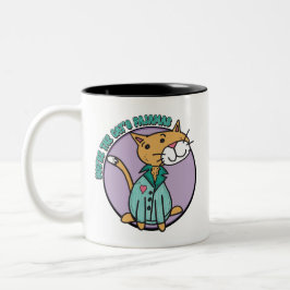 Du är Kats Pajamas-kaffe Mugg