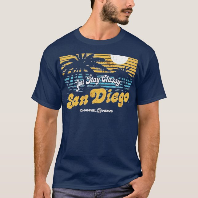 Du är klassig San Diego T Shirt (Framsida)
