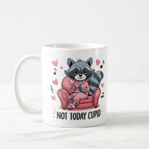 Du är Konstig att jag Behållor dig, Lustigt Raccoo Kaffemugg