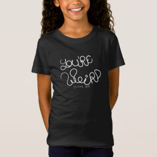 Du är konstig (jag gillar dig) t shirt