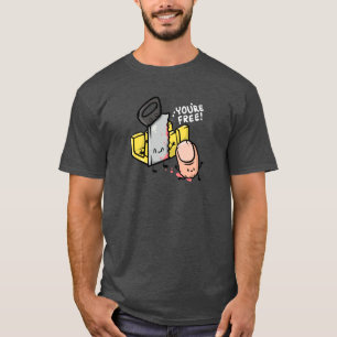Du är kostnadsfri Miter Saw Box Carpentry T Shirt