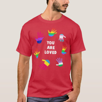 Du är lånad till HBT-Gay pride, LGBTQ-support T Shirt