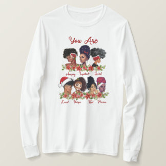 Du är... Långärmad Skift T Shirt