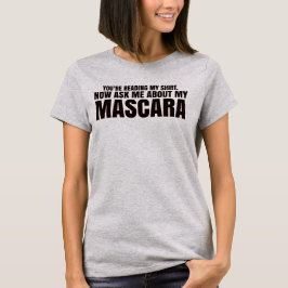 Du är läs- min skjorta - Younique Mascara Tee Shirt