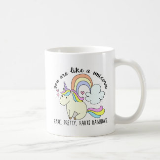 Du är lik en Unicorn Kaffemugg