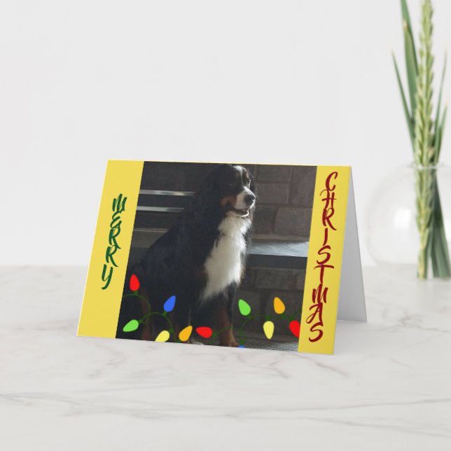 DU ÄR * LJUSET PÅ MITT LIV* CHRISTMAS KORT (Framsida)