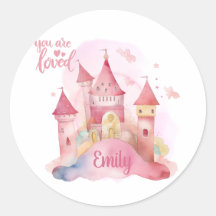 Du är Loved Palace Rosa Cloud anpassade