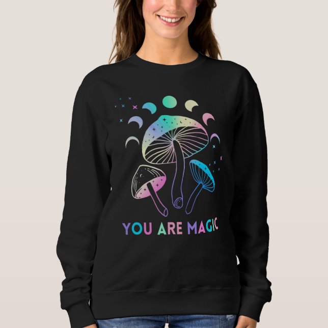 Du är Magic Celestial Mushroom T Shirt (Framsida)
