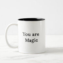 Du är Magic Mugg - Quote Coffee Mugg Gift