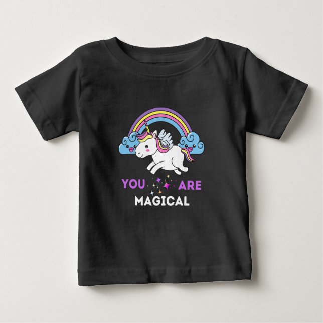 Du är Magic Unicorn T-Shirt (Framsida)