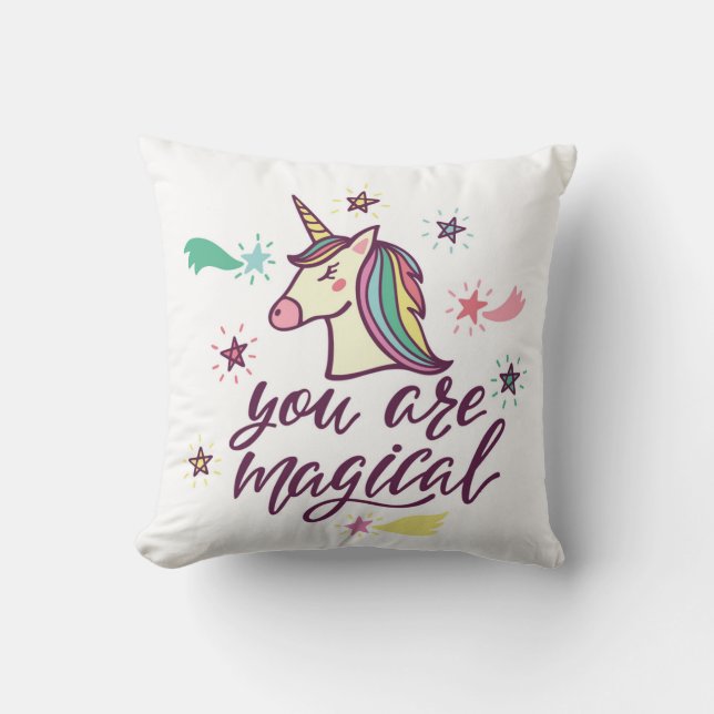 Du är Magical Kudde (Framsida)