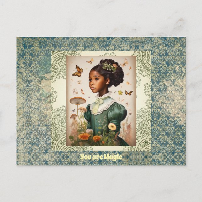 "Du är magisk" Vykort (Framsida)