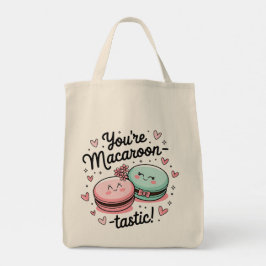Du är makarontastisk - Alla hjärtans dag Cute Kärl Tygkasse