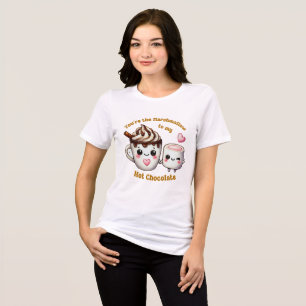 Du är Marshmallow till mitt hjärta - Cute Hett Cho T Shirt