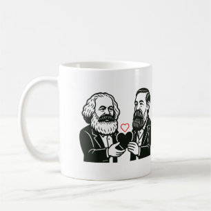 Du är Marx till mitt Engine Valentine Card Kaffemugg