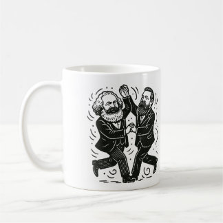 Du är Marx till mitt Engine Valentine Card Kaffemugg