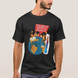 Du är med regnskogen.. t shirt