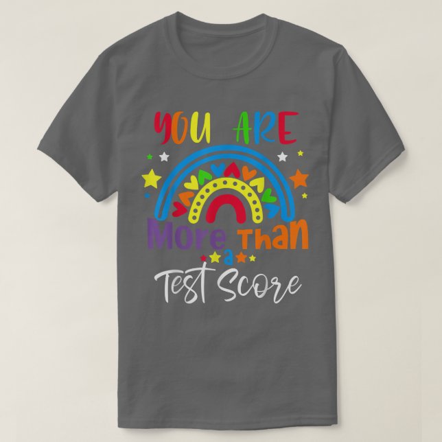Du är mer än en testdag för lärartestet Cu T Shirt (Design framsida)