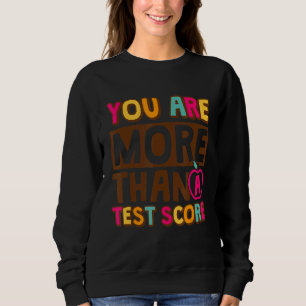 Du är mer än en testtesttestdag Studenter t Shirt