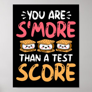 Du är mer än ett testresultat - testdag poster
