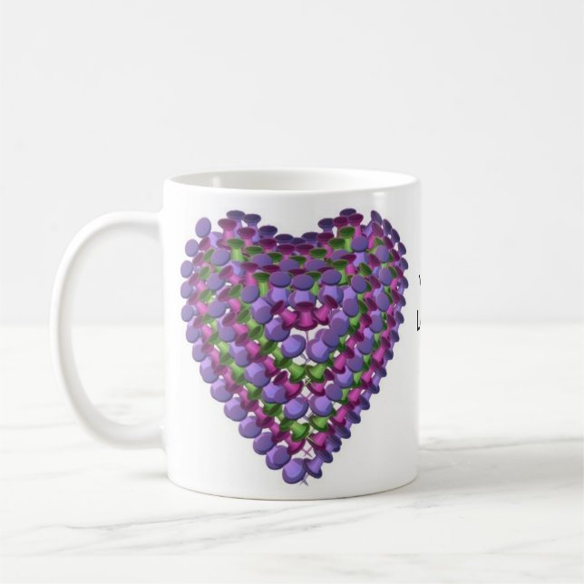 Du är mest LOVAD Kaffemugg (Vänster)