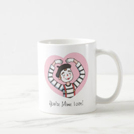 Du Är Mim Kärlek, Min Kärlek, Söt Alla Hjärtans Pu Kaffemugg