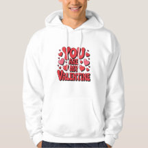 Du Är Min Alla Hjärtans Dags Hoodie