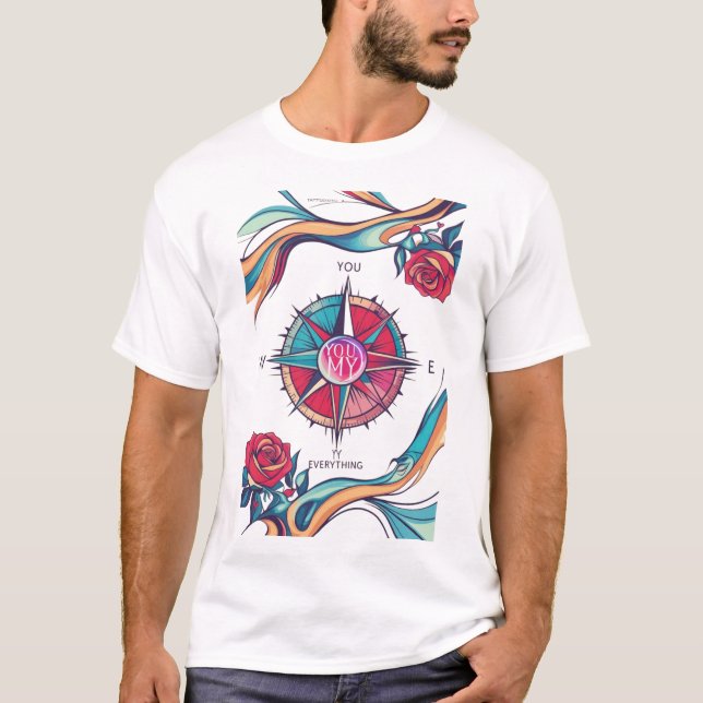 "Du är min allt", romsk Bära T Shirt (Framsida)