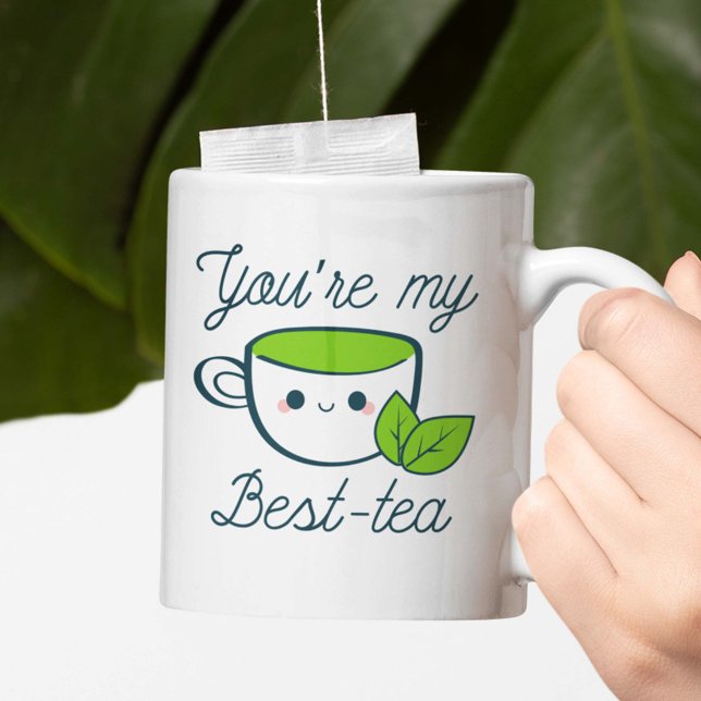 Du Är Min Bästa-Te Tefat Kaffemugg (Skapare uppladdad)
