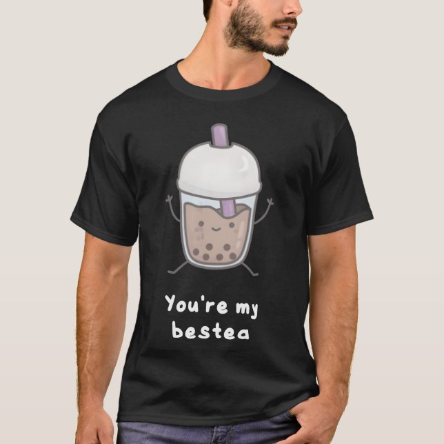Du är min bästa vän. t shirt (Framsida)