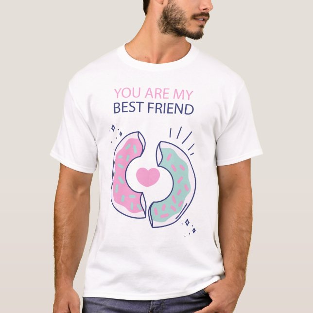 Du är min bästa vän t shirt (Framsida)