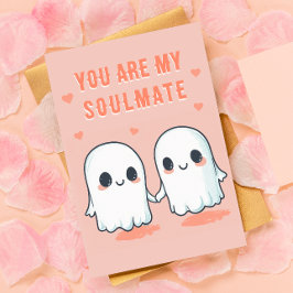 Du är min Boo - Cute Ghost Valentine Day Helgkort