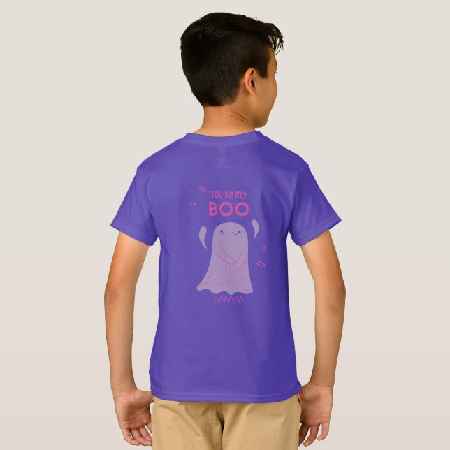 Du är min Boo T-Shirt (Hel baksida)
