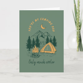 Du är min Camping Pappa Funny Fars dag Inbjudan