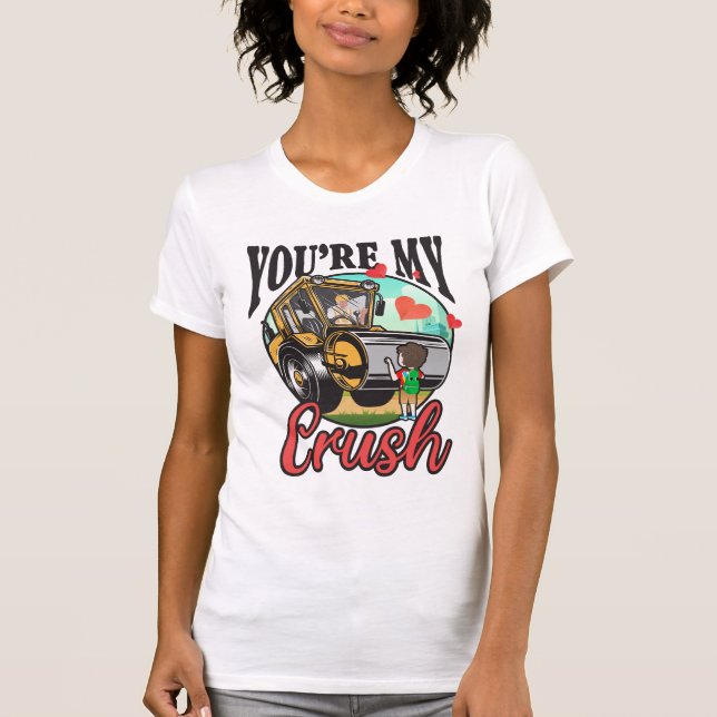 Du är min Crush Classic T Shirt (Framsida)