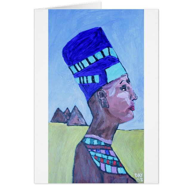 Du är min drottning hälsningskort (Framsidan)